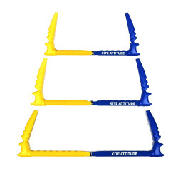 Acceso de onda de barra de estilo libre Amarillo azul desnudo actitud
