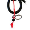 Half ball meant to be used with a leash double ring