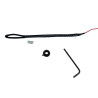 Line stopper for kite control bar